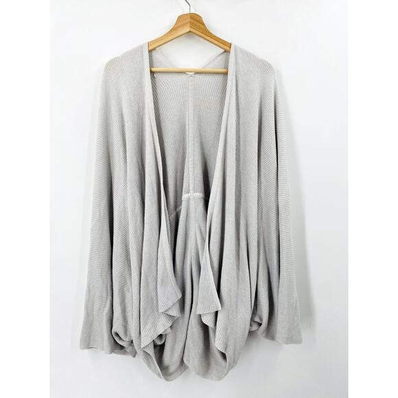 Lululemon gray cashlu wrap cardigan - Picture 1 of 7